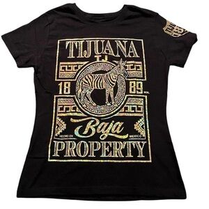 978-Black Tijuana Baja California graphic tee #streetwear